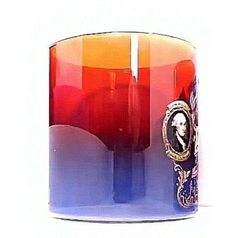 WE THE PEOPLE 250th Anniversary Lowball Glassware Set 1776-2026 Red Blue 2pc EX - Picture 5 of 11